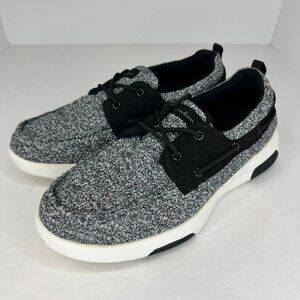 OrthoComfoot Womens ZGBX08G Gray Black Round Toe Low Top Size 9 Slip On Shoes